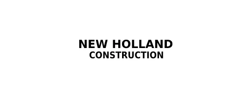 New Holland Construction