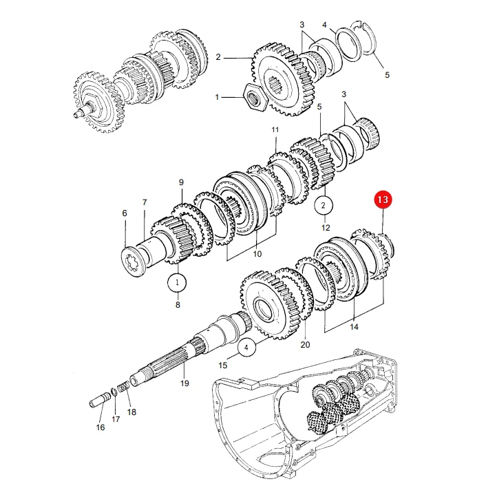AGCO - 1440873X1 - Massey Ferguson Circlip
