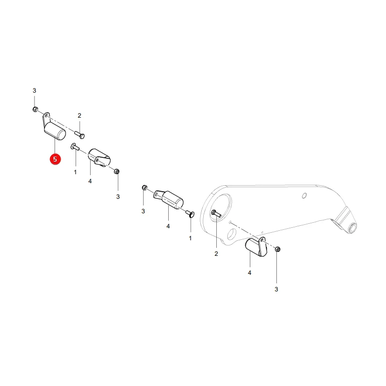 AGCO - 1764-10-03-01 - Massey Ferguson Lely  Pin