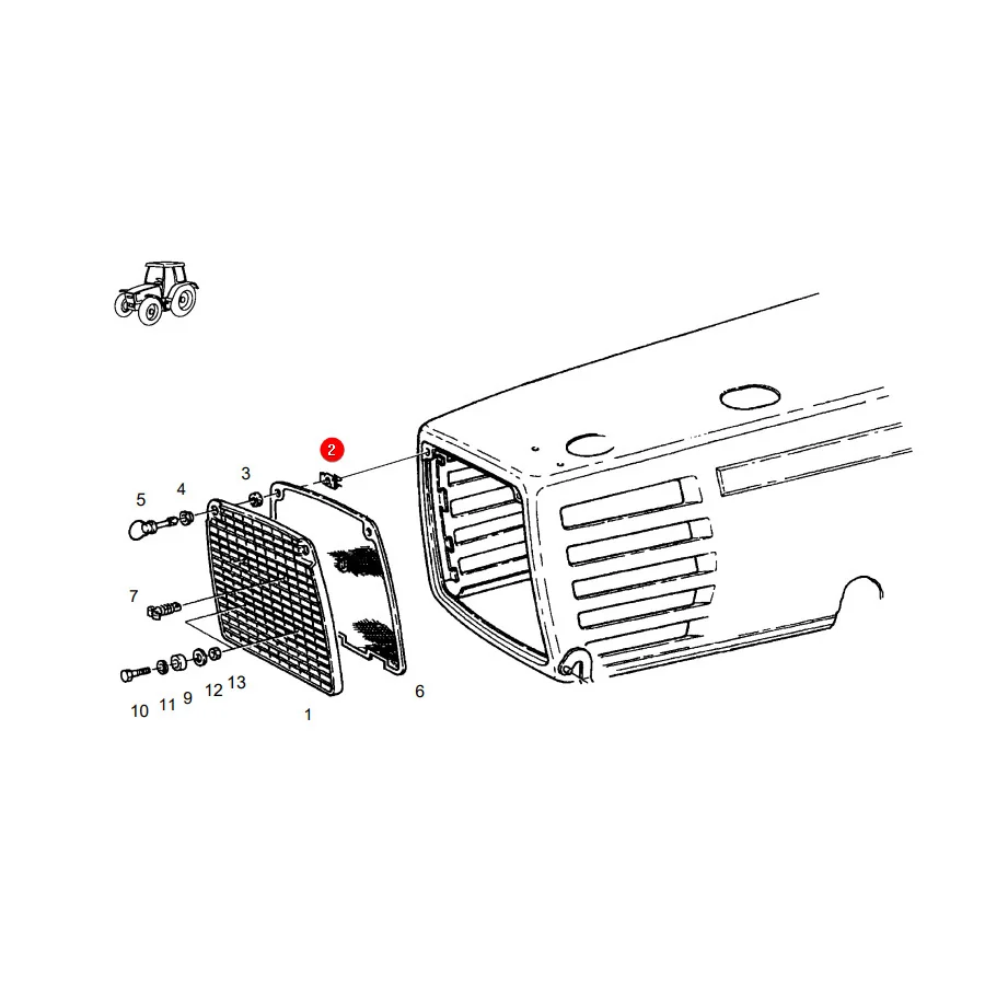 AGCO - 178500020611 - Latch Fendt