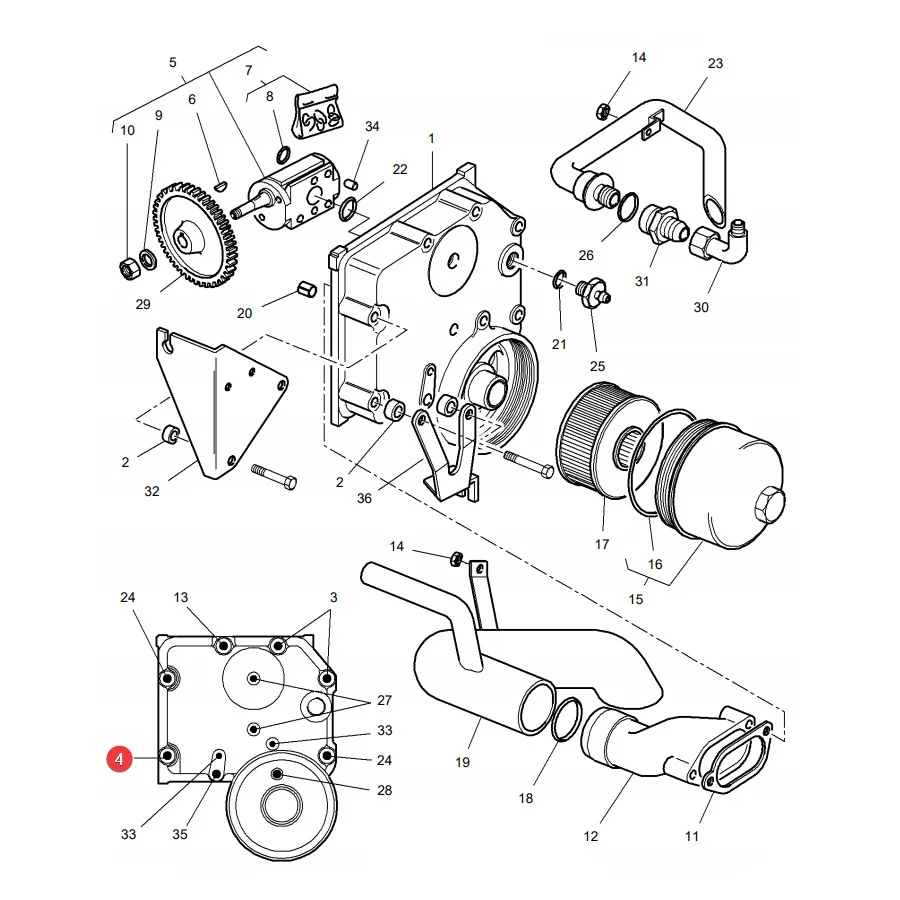 AGCO - 3009517X1 - Hexagon Bolt Massey Ferguson