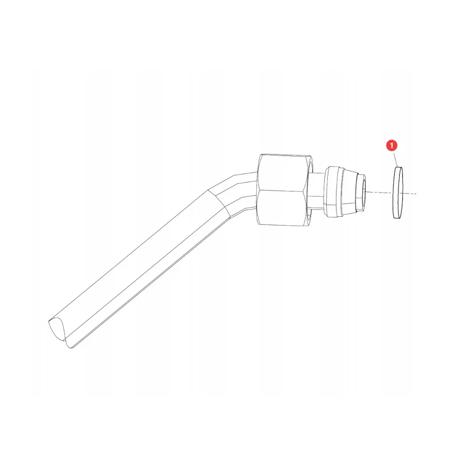 AGCO - 3016886X1 - Fendt Hydraulic Flat Gasket