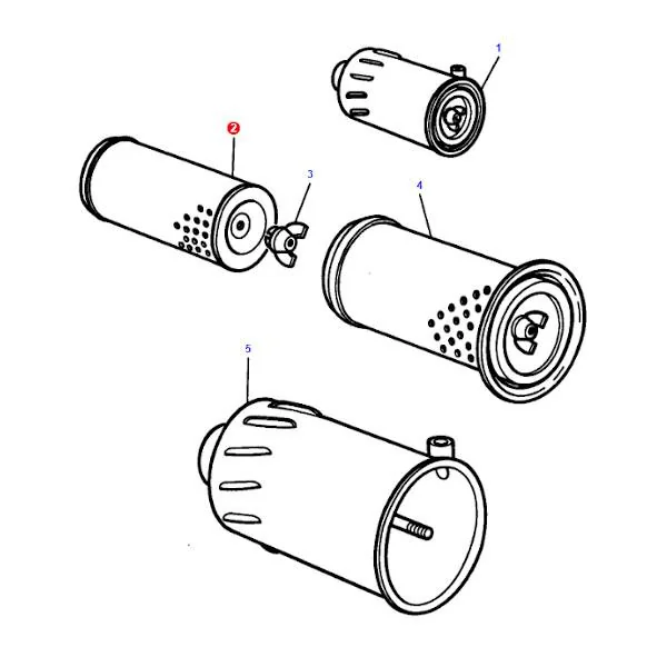 AGCO - 3385734M1 - Massey Ferguson Inner Air Filter