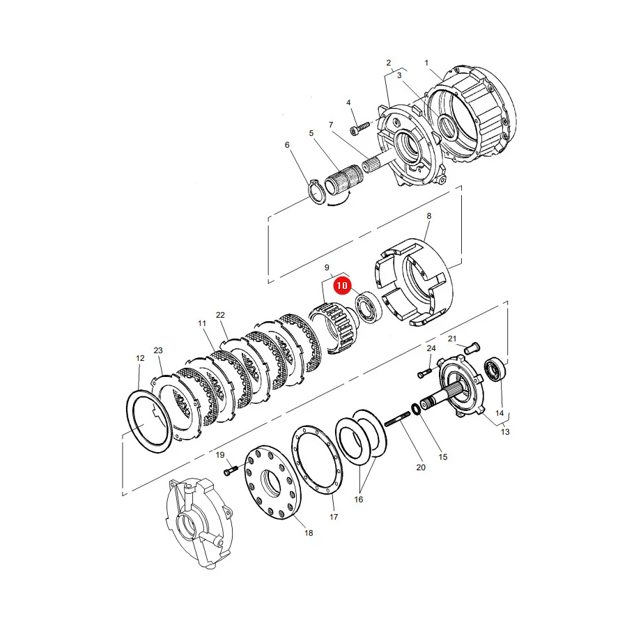 AGCO - 3712297M1 - Bearing Massey Ferguson