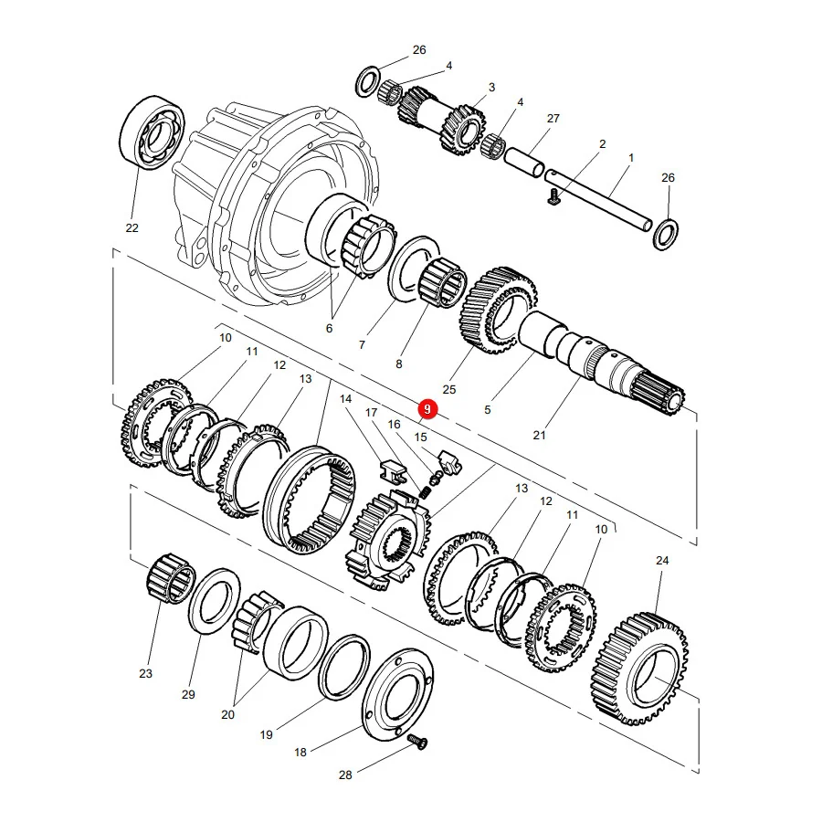 AGCO - 3714238M95 - Massey Ferguson  Synchronizer Ring