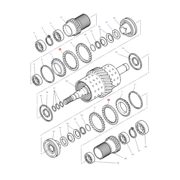 AGCO - 3779205M1 - Massey Ferguson Clutch Disc Spacer