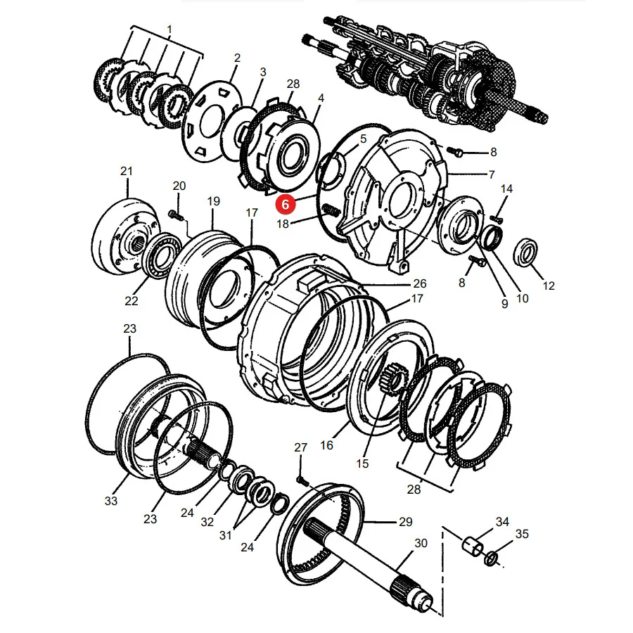 AGCO - 378291X1 - O-Ring For Gearbox Massey Ferguson