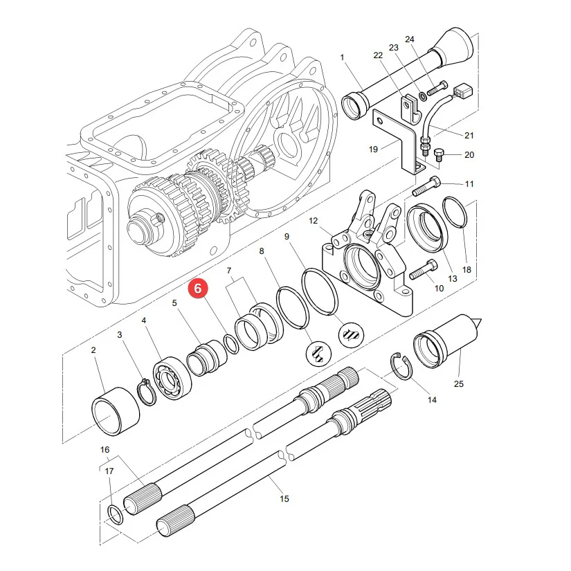 AGCO - 3814821M1 - Massey Ferguson PTO O-Ring
