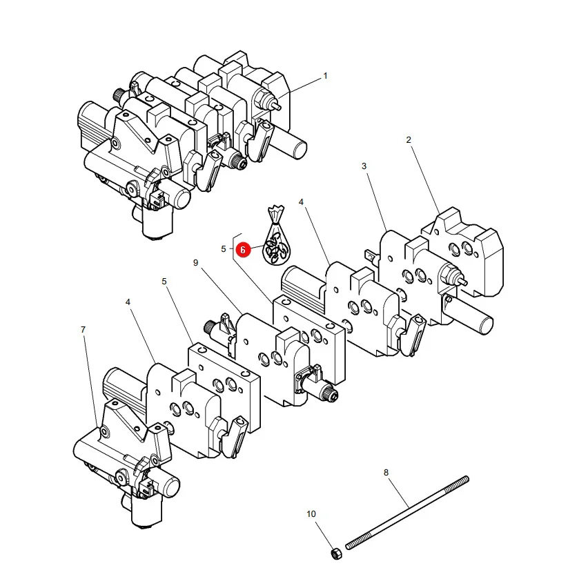 AGCO - 3907028M91 - Massey Ferguson  Distributor Seal Kit