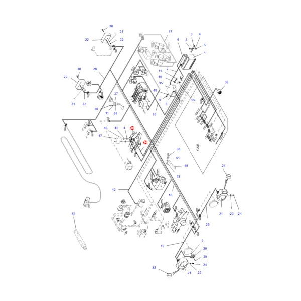 AGCO - 4236722M1 - Massey Ferguson Axle Sensor Loader