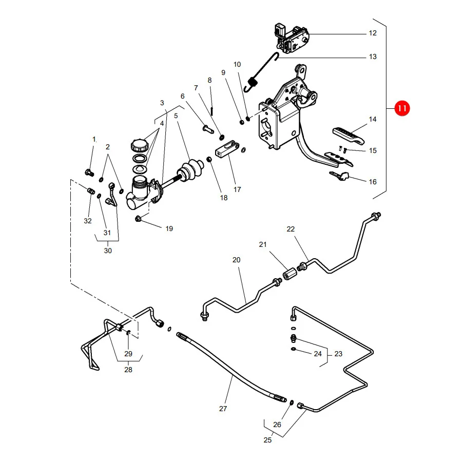 AGCO - 4348231M91 - Massey Ferguson Repair Kit