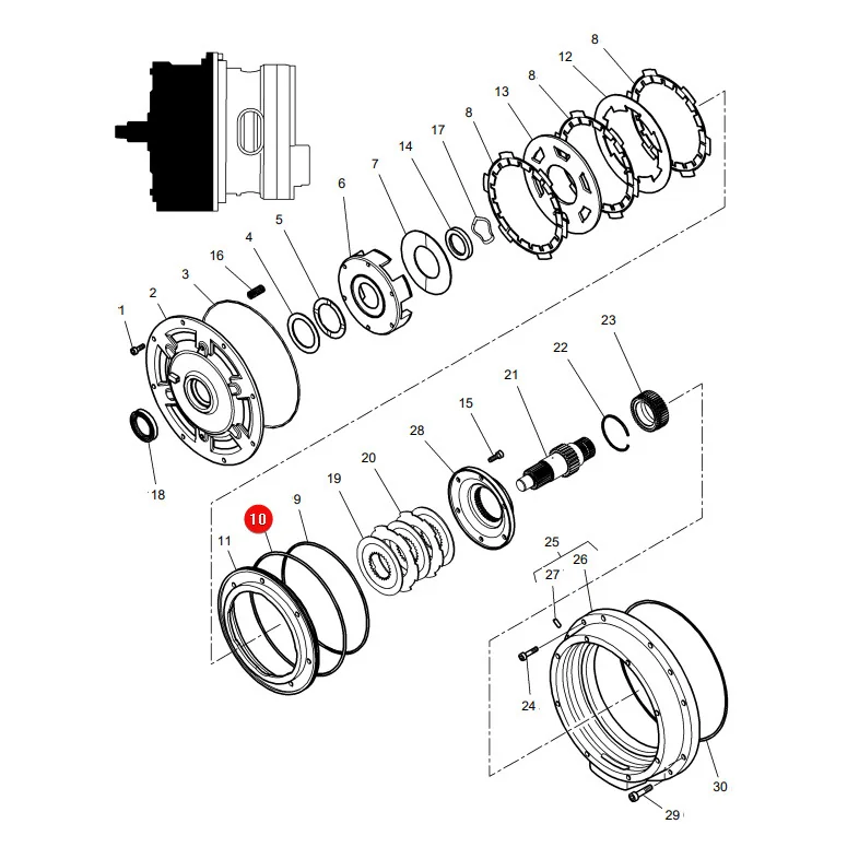 AGCO - 4358302M1 - O-Ring Massey Ferguson