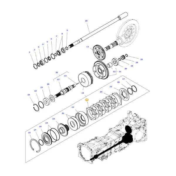 AGCO - 4368304M1 - Massey Ferguson  Front Axle Drive Friction Disc