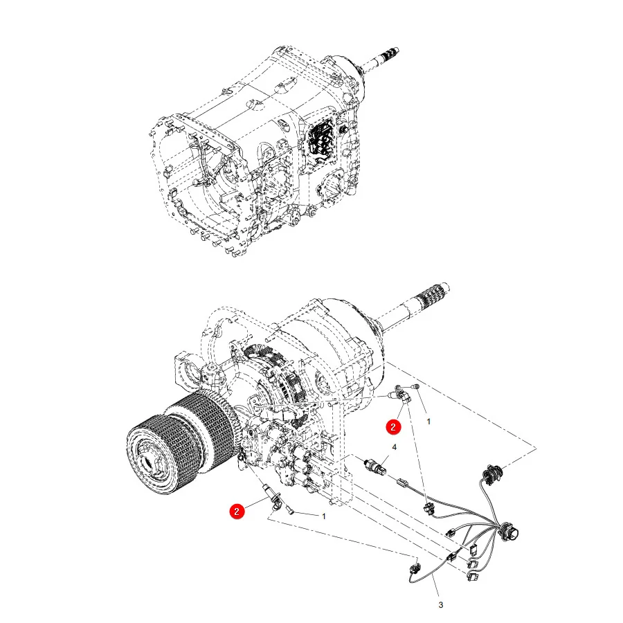 AGCO - 4372671M1 - Inductive Sensor Massey Ferguson