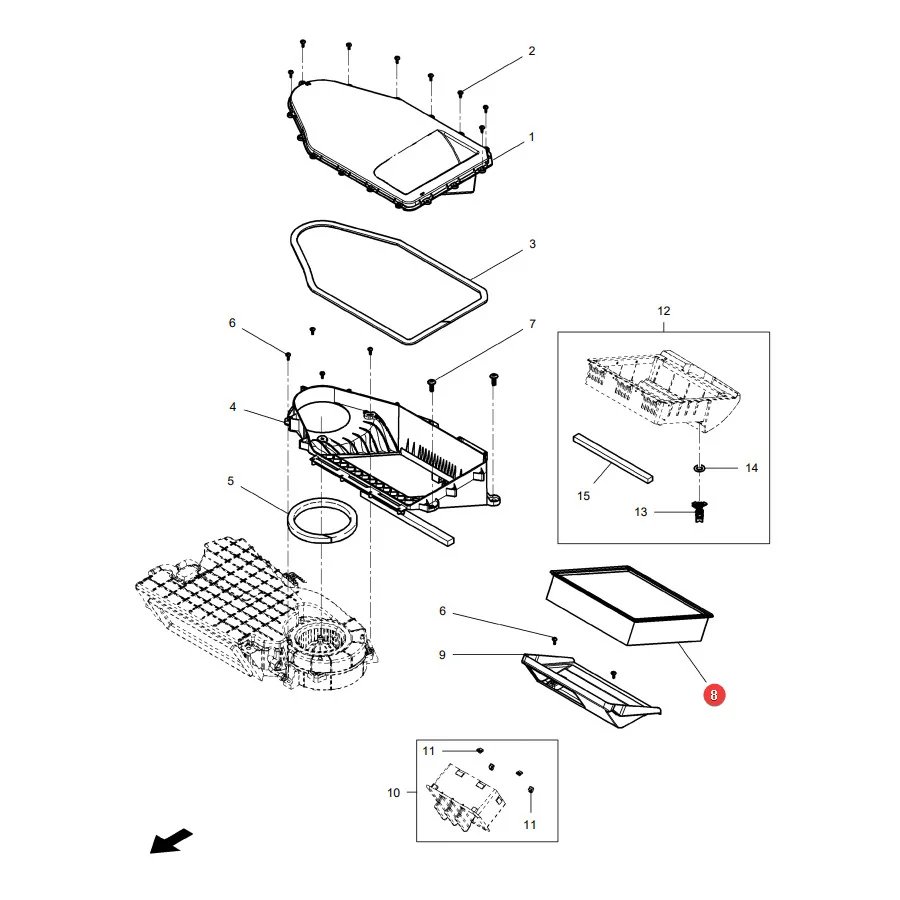 AGCO - 4385488M3 - Cabin Filter Massey Ferguson