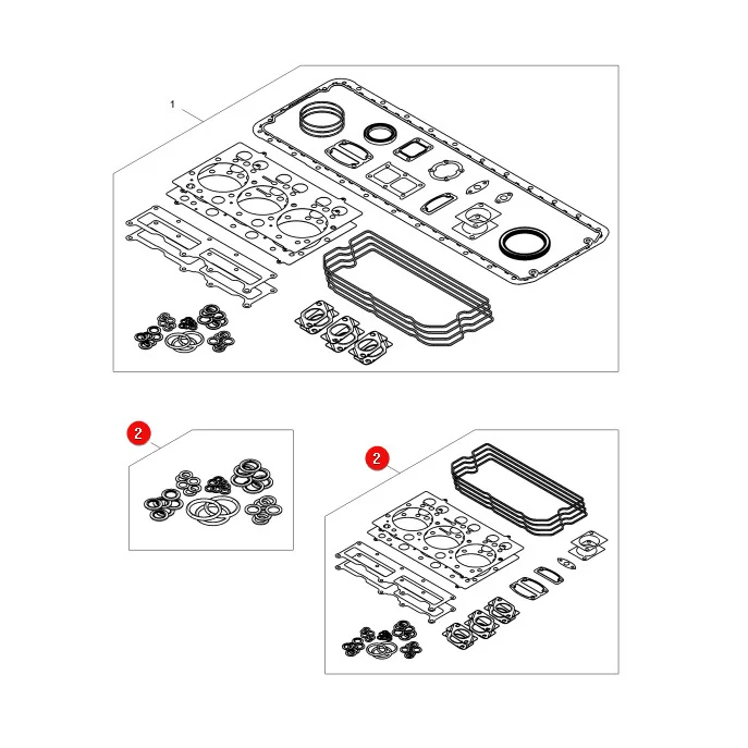 AGCO - ACP0406710 - Massey Ferguson Engine Gasket Set
