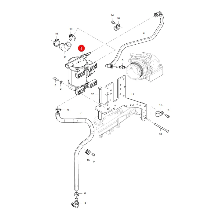 AGCO - ACW1728940 - Massey Ferguson CCV Filter
