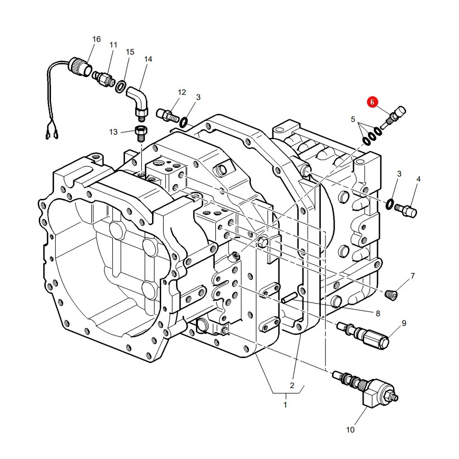 AGCO - AG716869 - Massey Ferguson Gearbox Sensor