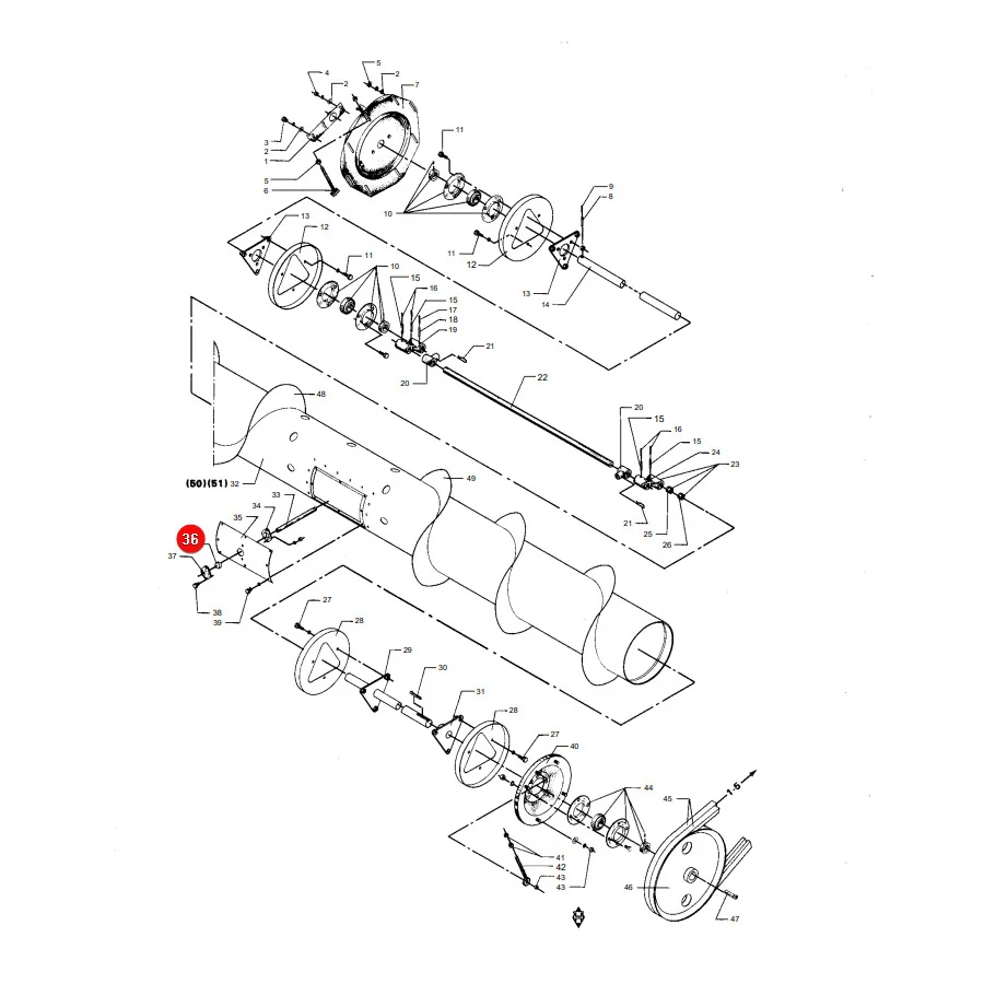 AGCO - D28260314 - Massey Ferguson Finger Guide