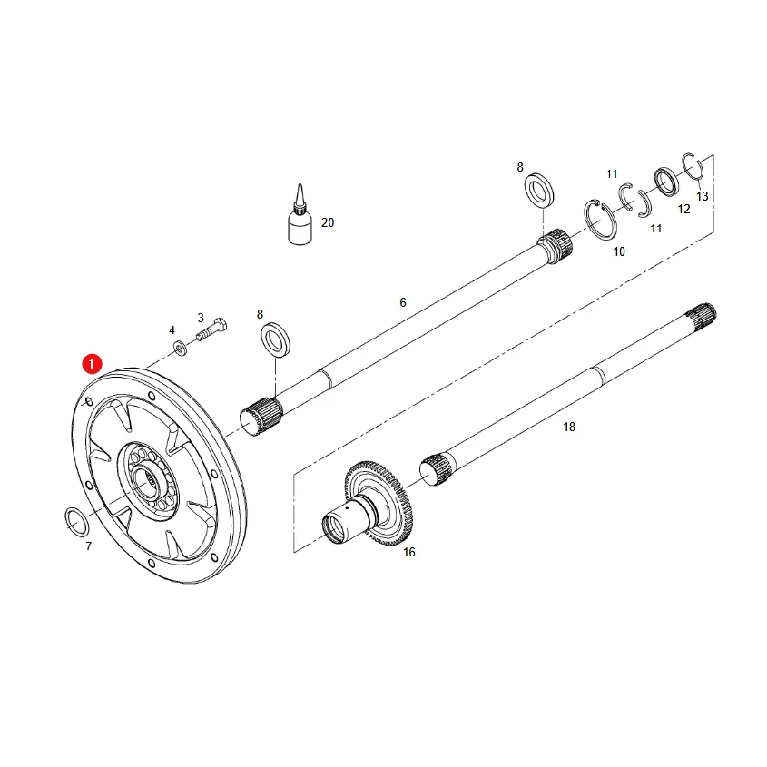 AGCO - E404100420010 - Vibration Damper Fendt