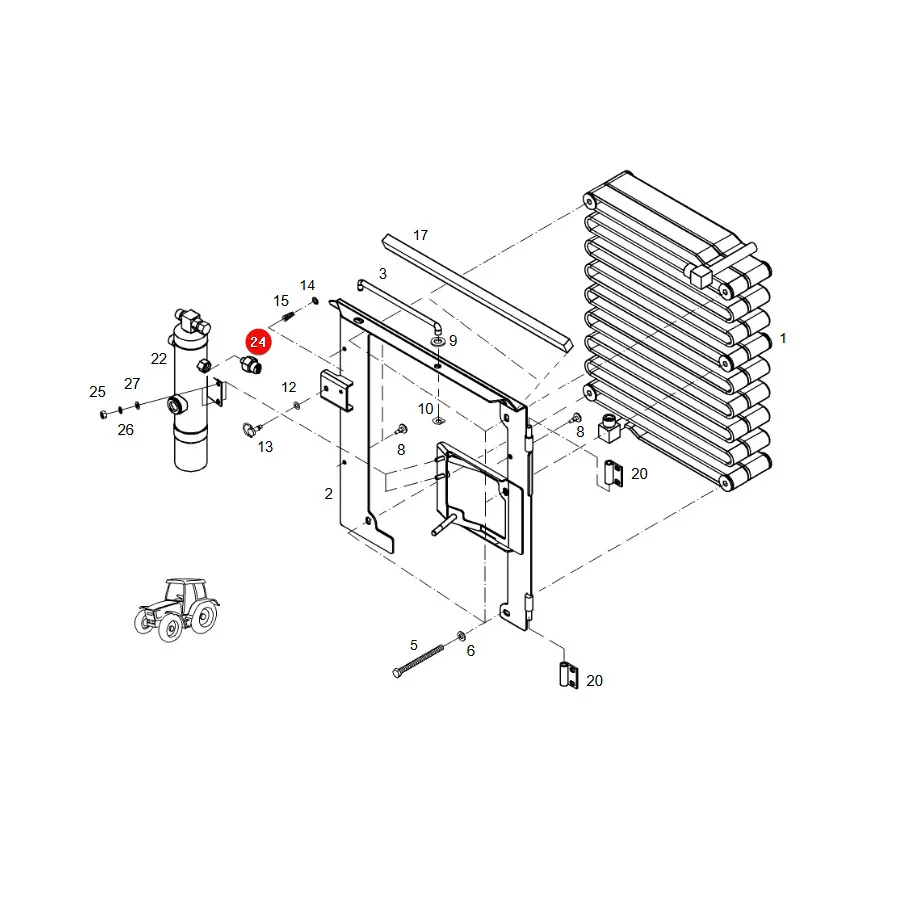 AGCO - F117550030010 - Pressure Sensor Fendt