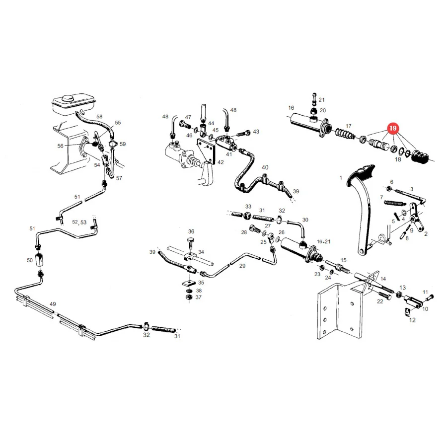 AGCO - F385100100010 - Clutch Pump Repair Kit Fendt