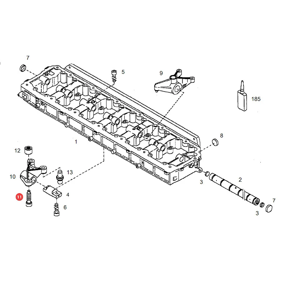 AGCO - F716201410060 - Valve Lever Screw Fendt