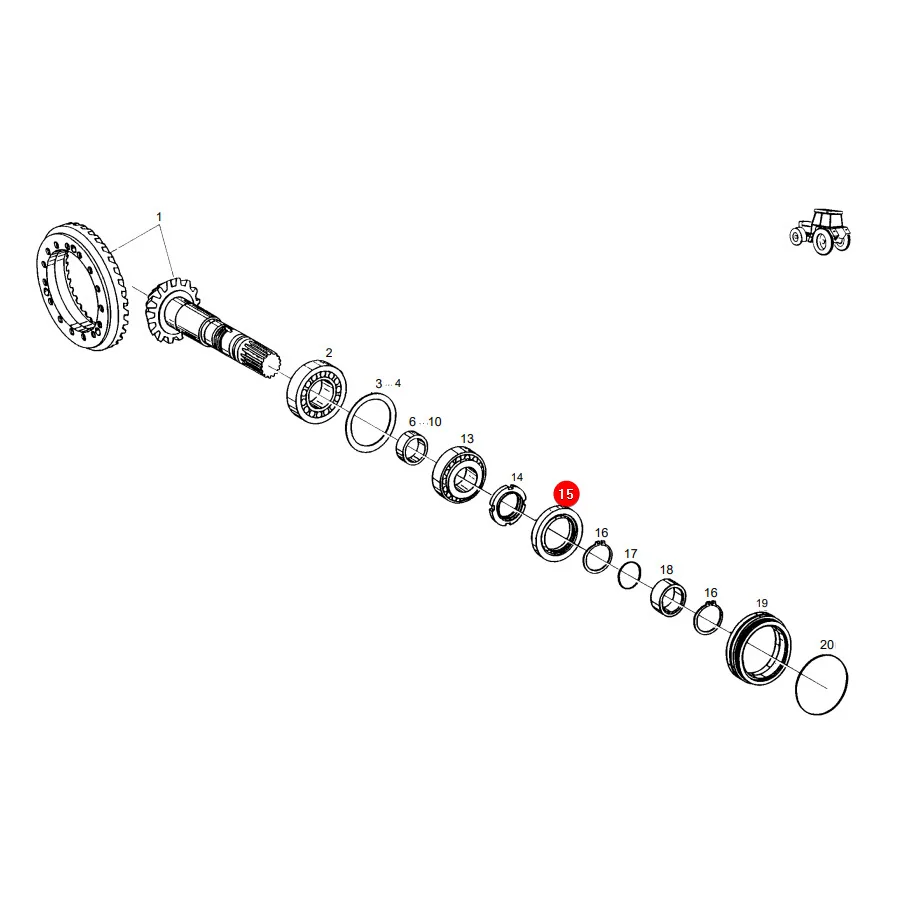 AGCO - F716300020670 - Simmer Ring Fendt