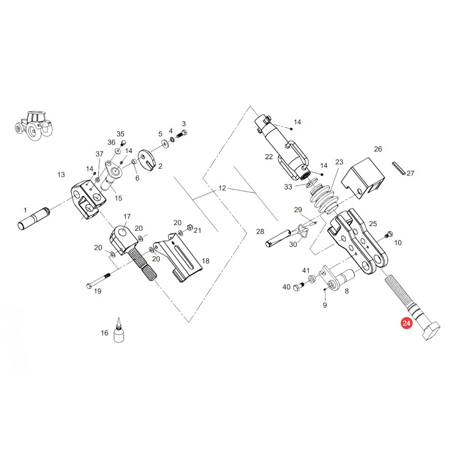 AGCO - F728870030040 - Fendt Connector