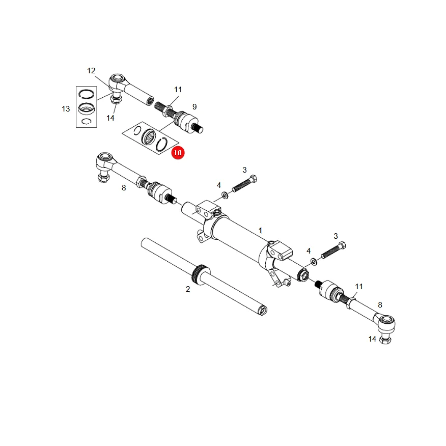 AGCO - F816300100070 - Axial Joint Cover Fendt