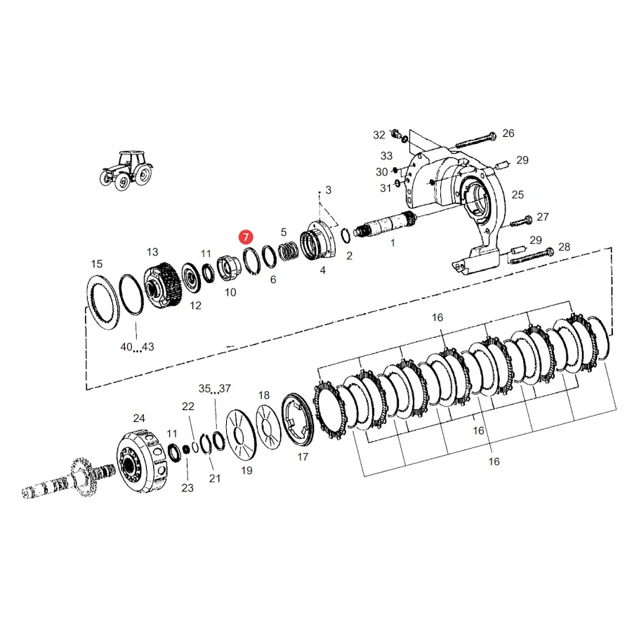 AGCO - F824100100300 - Fendt Sealing Ring