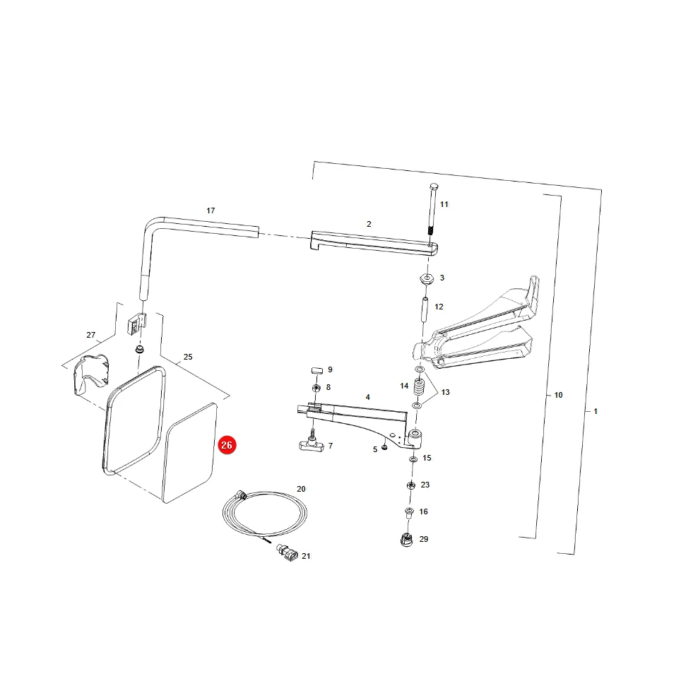AGCO - F931812150010 - Mirror Insert Fendt