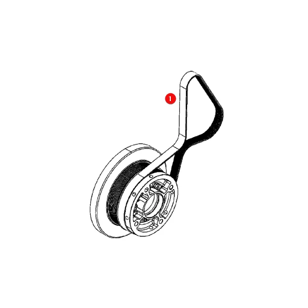 AGCO - F954200040020 - Fan Drive V-Belt Fendt