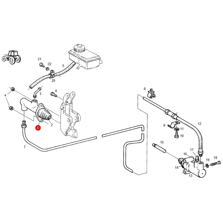 AGCO - G198100100030 - Clutch Pump Fendt