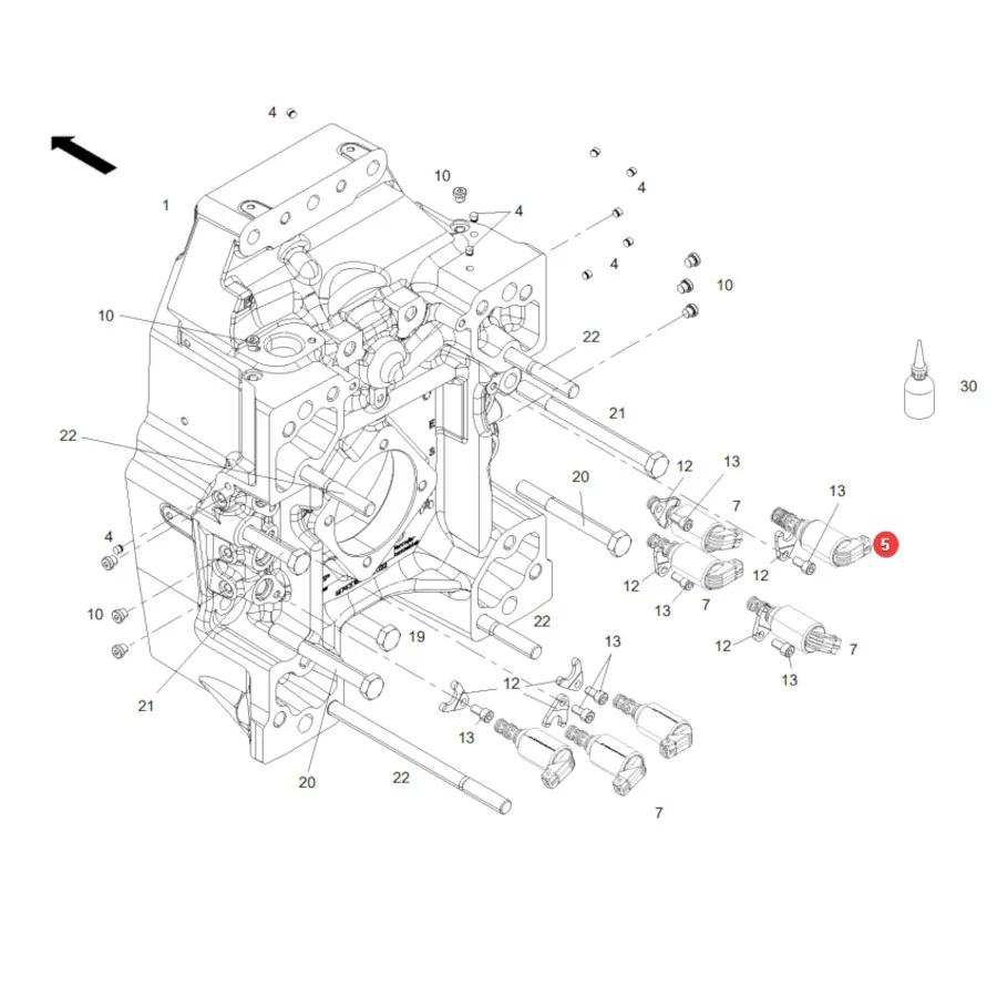 AGCO - G339150600050 - Control Valve Massey Ferguson