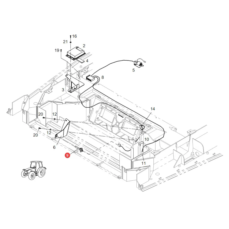 AGCO - G515550070050 - Fendt Temperature Sensor