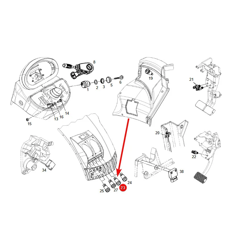 AGCO - G718970010070 - Fendt Lift Pressure Switch