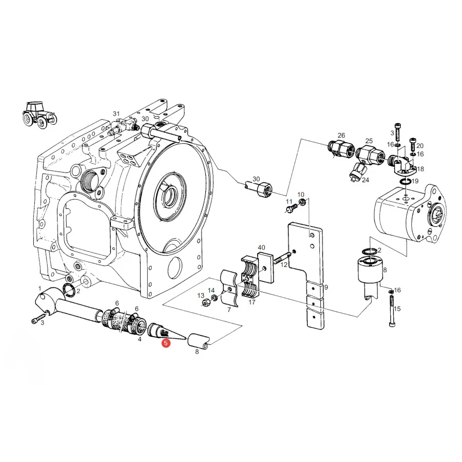 AGCO - H278950130020 - Pre-Filter Fendt