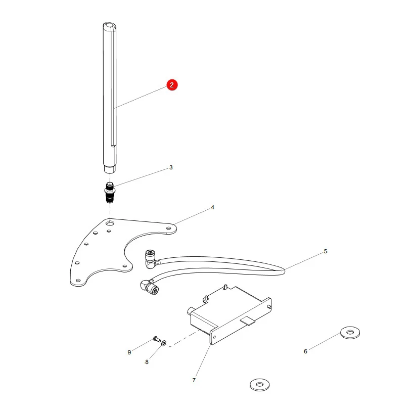 AGCO - H835970190272 - GSM Antenna Massey Ferguson