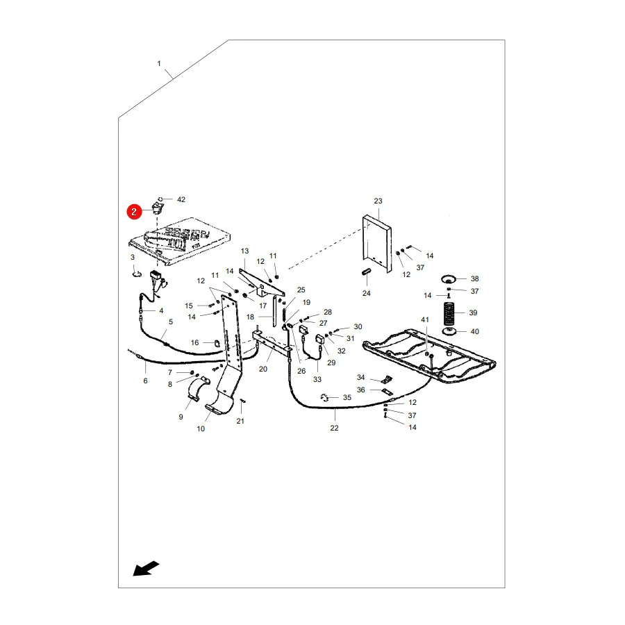 AGCO - LA321848200 - Switch Massey Ferguson