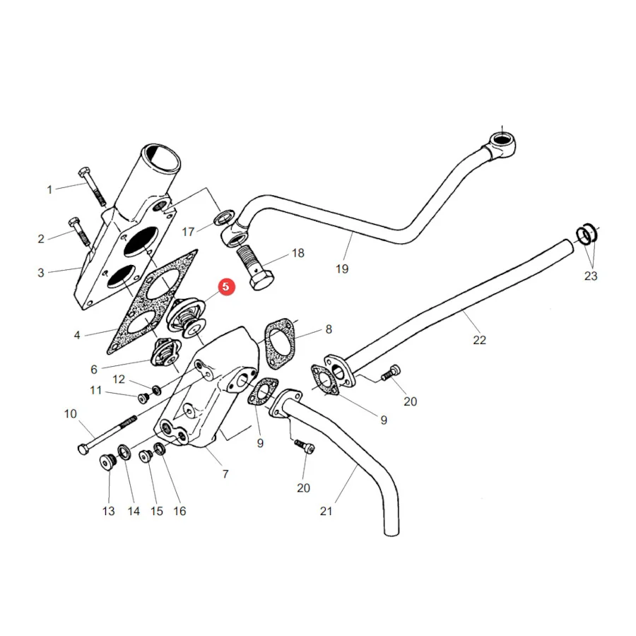AGCO - V836399171 - Thermostat Massey Ferguson