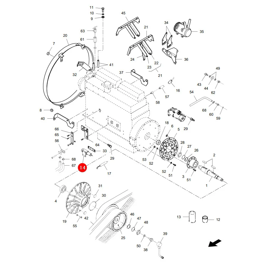 AGCO - V836667369 - Solenoid Massey Ferguson