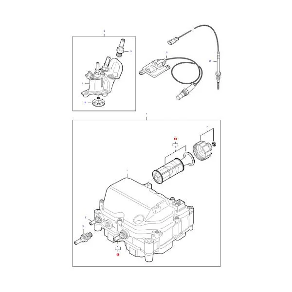 AGCO - V837091530 - Massey Ferguson DEF AdBlue Filter