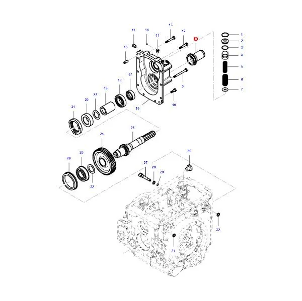 AGCO - VA124691 - Massey Ferguson PTO Shaft Cover