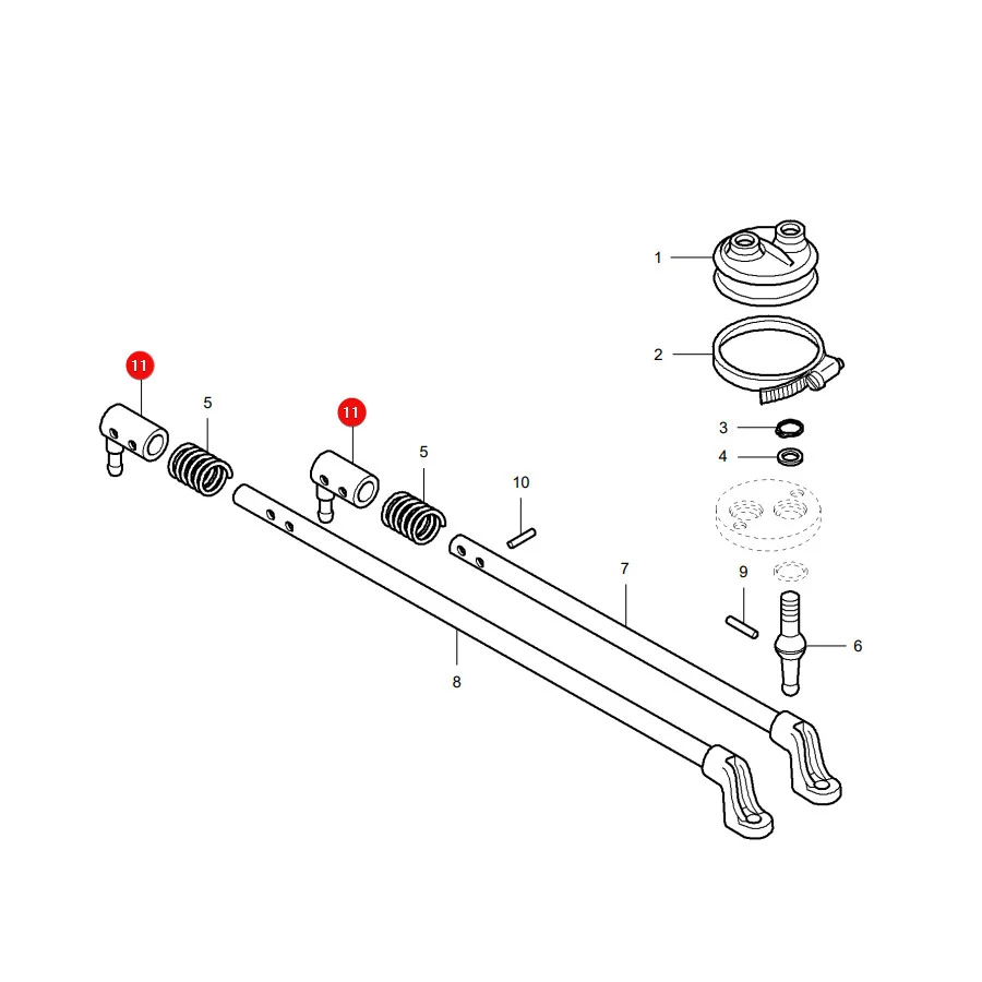AGCO - VA135353 - Massey Ferguson  Lever