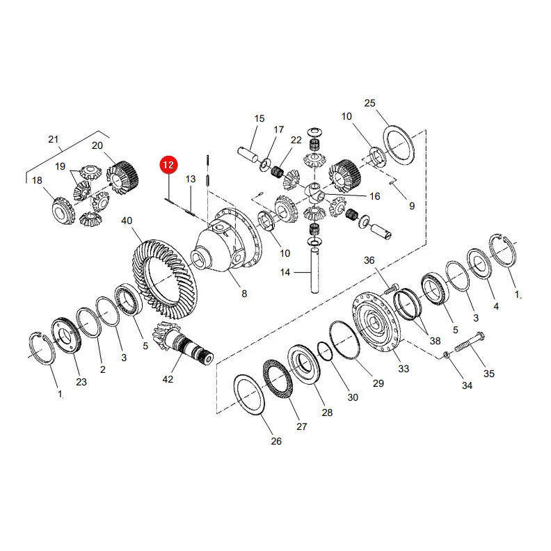 AGCO - X500622300000 - Expanding Pin Massey Ferguson
