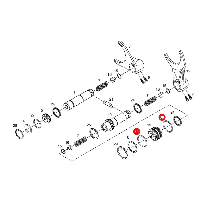AGCO - X548926801000 - O-Ring Massey Ferguson