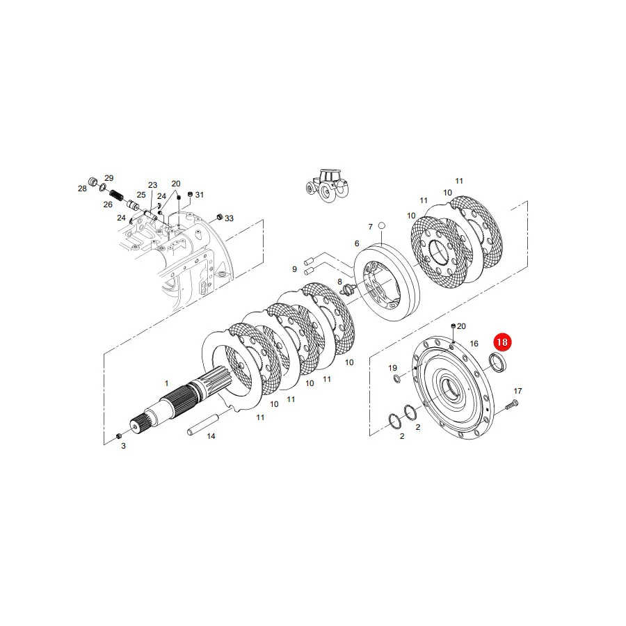 AGCO - X550139301000 - Simmering Ring Fendt
