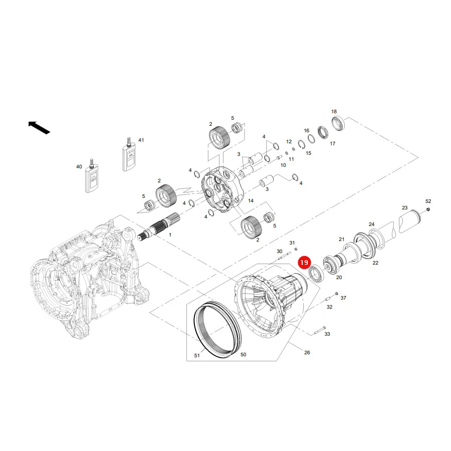 AGCO - X623145200003 -  Bearing Fendt