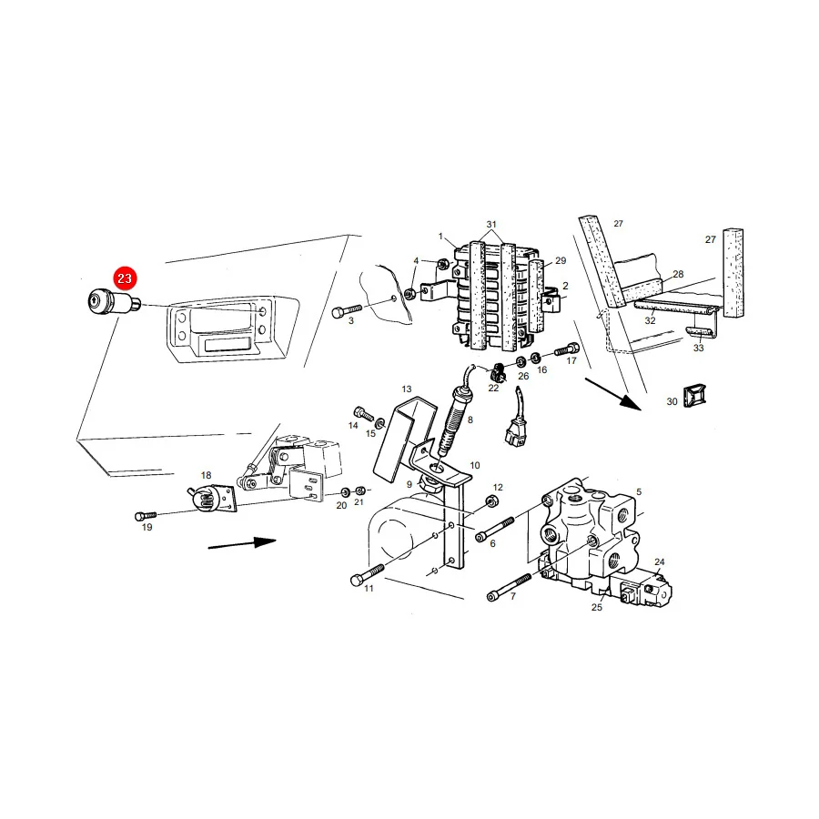 AGCO - X830240096000 - Switch Fendt